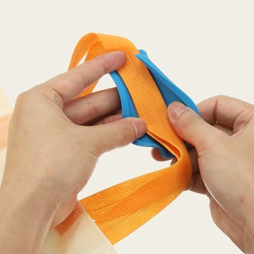Grocery Bag Carrier Handle Cover, Colored Grocery Bag Carrier Comfortable view 5