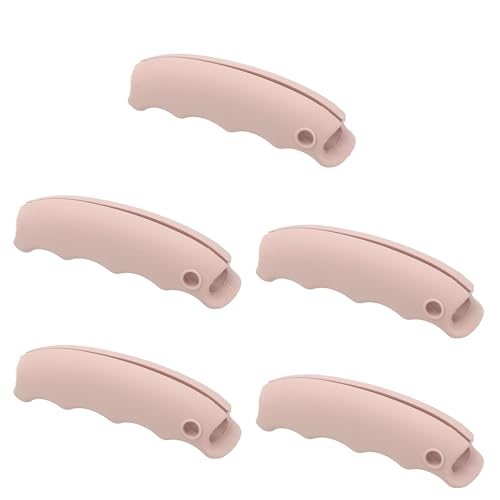 Grocery Bag Carrier Handle Cover Light Pink — PATIKIL