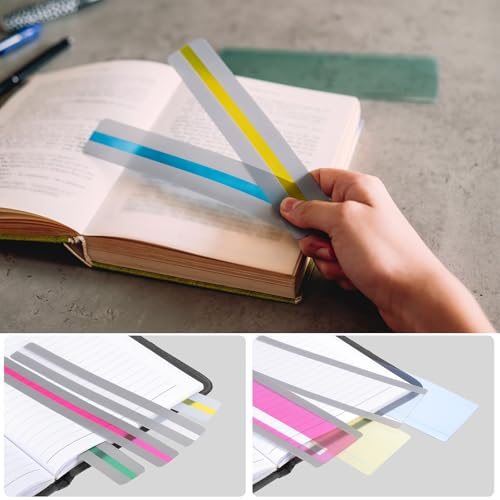Guided Reading Highlight Strips, 2 Sizes Colored Overlay Highlight view 5