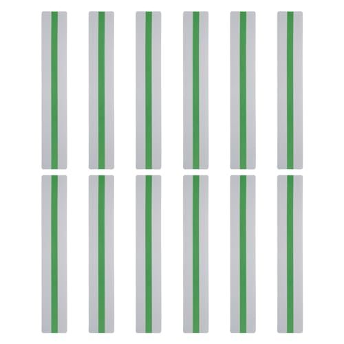 Guided Reading Strips, 12pcs Tracking Highlight Bookmark, Green — PATIKIL