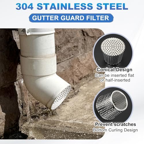 Gutter Guard Filter 2"-1.6" view 4