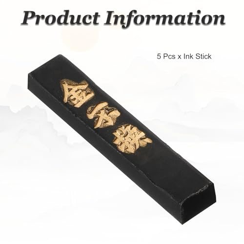 Handmade Oil Ink Stick, Block view 3