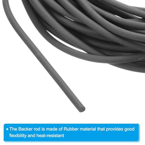 Hard Solid Nitrile Rubber Rope Caulk Crack Gaps Joint Filler Weather view 3