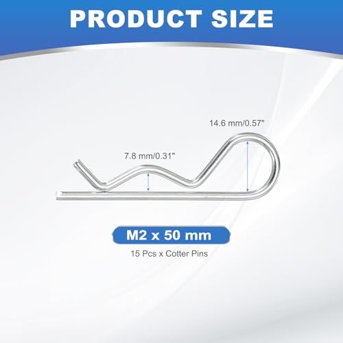 Hardware Pin Carbon Steel Spring Fasteners Hitch Pin view 2