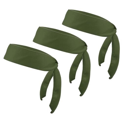 Head Ties Headband, 3 Pack Ninja Karate Headband Adjustable Sports Tie — PATIKIL