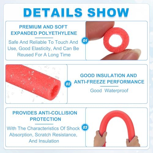 Heat Preservation Foam Pipe Tubing Covers view 3