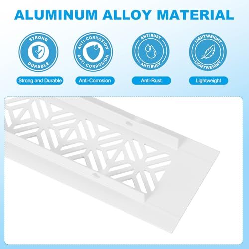 Heavy Duty Aluminum Grille Ventilation Cover Louvered view 3