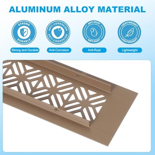 Heavy Duty Aluminum Grille Ventilation Cover Louvered view 3