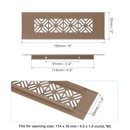 Heavy Duty Aluminum Grille Ventilation Cover Louvered view 2