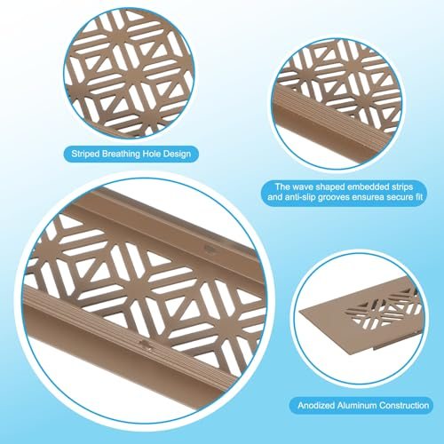 Heavy Duty Aluminum Grille Ventilation Cover Louvered view 4
