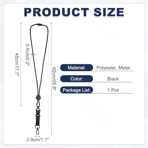 Heavy Duty Neck Key Lanyard view 2