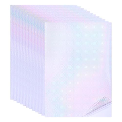 Holographic Laminate Sheets 12x8" Holographic Sticker Paper — PATIKIL