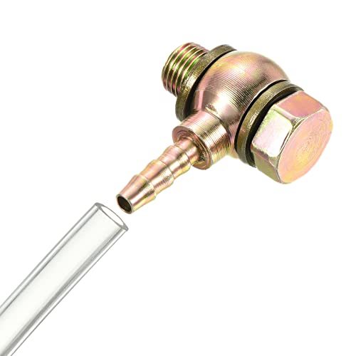Hose Barb Fitting Elbow 5mm Barbed M10x1 Male Thread, Carbon Steel Pipe view 5