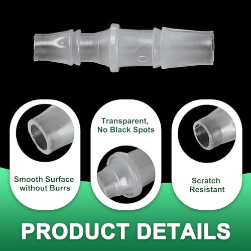 Hose Barb Reducer, White view 3