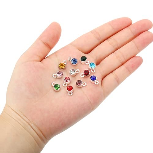 Jewelry Making Charm Birthstone Pendants view 4