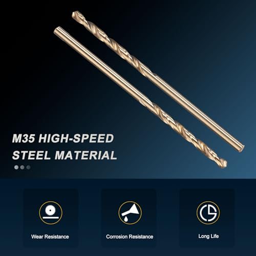 Jobber Straight Shank 135° Gold Finish view 3