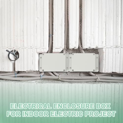 Junction Box Electrical Enclosure Box ABS Plastic 3.52 Inch, Waterproof view 5