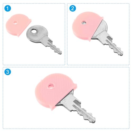 Key Caps Covers, 5 Pack Keys Identifiers Covers Coding Tags Marker view 5
