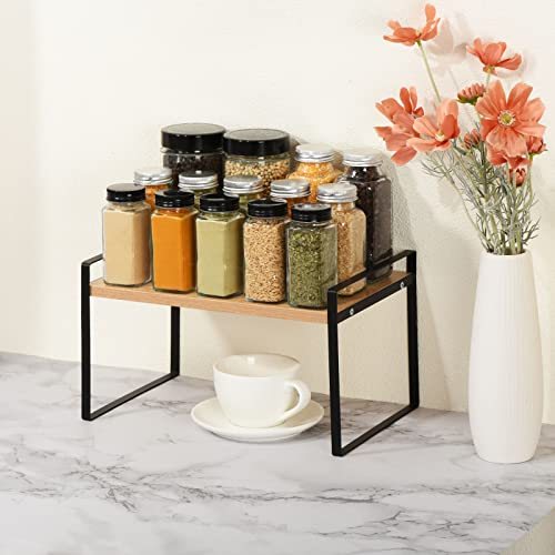 Kitchen Countertop Organizer, 12.9 Inch Stackable Kitchen Spice Racks view 4