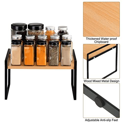 Kitchen Countertop Organizer, 12.9 Inch Stackable Kitchen Spice Racks view 5
