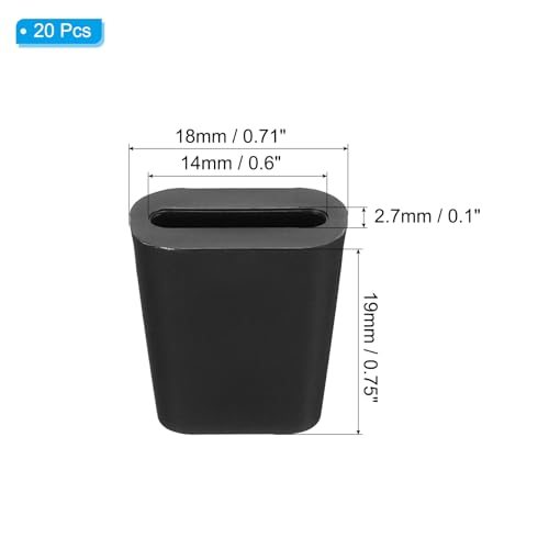 Kitchen Sink Rack Feet, 20 Pack 19x18 mm Rubber Rack Bottom Protective view 2