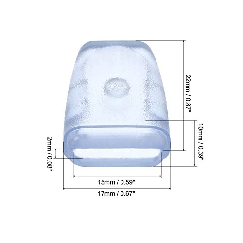 Kitchen Sink Rack Feet 20 Pack 22x17x10mm Plastic Sink Protective view 2