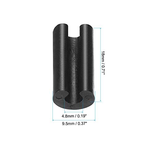 Kitchen Sink Rack Feet, 20 Pack 4.8mm ID x 9.5mm OD Plastic Sink view 2