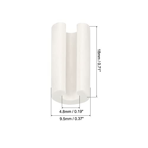 Kitchen Sink Rack Feet, 30 Pack 4.8mm ID x 9.5mm OD Plastic Sink view 2