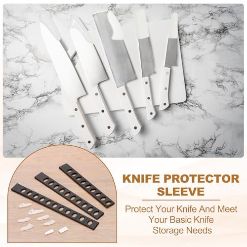 Knife Tip Protector Cover, 0.6" x 1.37" Plastic Blade Tip Guards view 4
