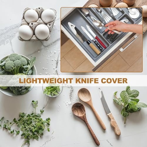 Knife Tip Protector Cover, 0.6" x 1.37" Plastic Blade Tip Guards view 5