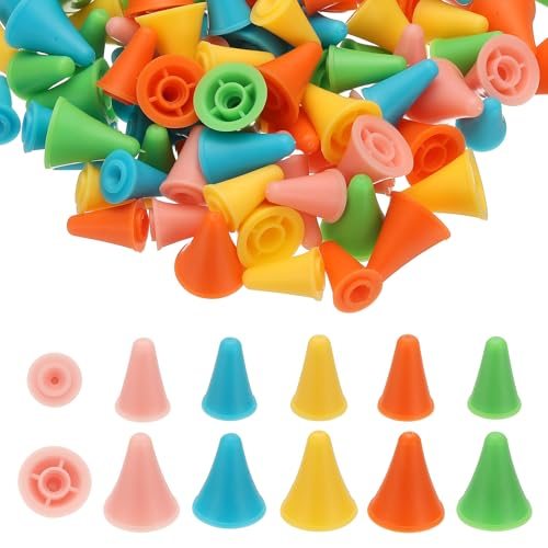 Knitting Needle Point Protectors Needle Tip DIY Multicolored, Stoppers — PATIKIL