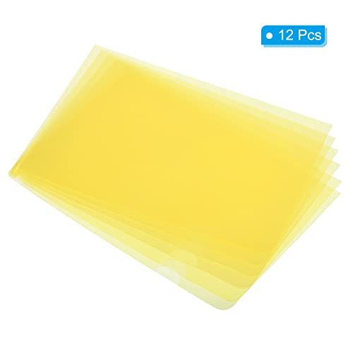L Type Folders 12 Pack 8.9 x 6.3 inches A5 Plastic Clear Document Folder view 3