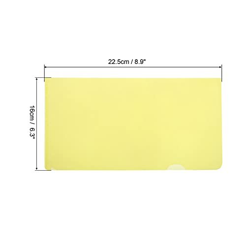 L Type Folders 12 Pack 8.9 x 6.3 inches A5 Plastic Clear Document Folder view 2