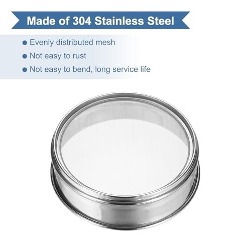 Lab Sieve 220 Mesh 0.0385mm 5.9"/15cm Diameter Sifting Screen view 3