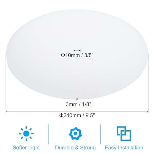 Lampshade Diffuser, Frosted White view 2