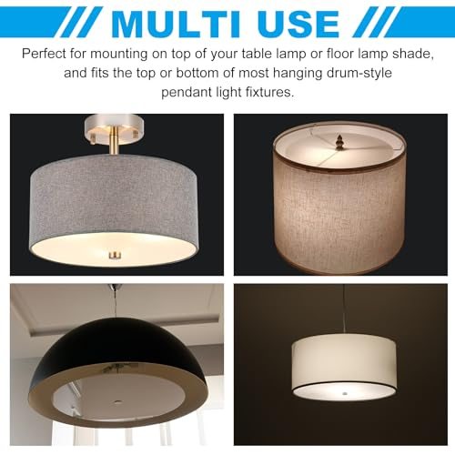 Lampshade Diffuser, Frosted White view 4