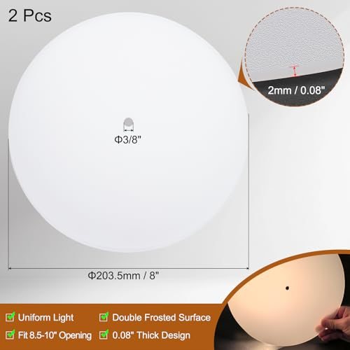Lampshade Diffuser, Frosted White view 2