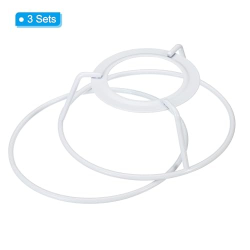 Lampshade Holder Wire Frame DIY Drum Ring view 3