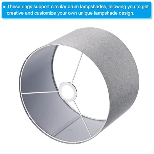 Lampshade Holder Wire Frame DIY Drum Ring view 5