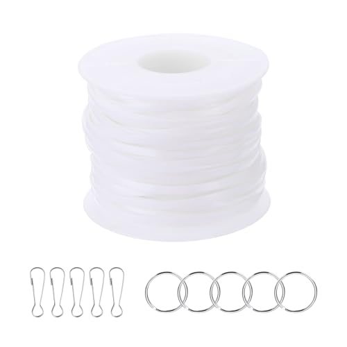 Lanyard String Kit, Plastic Lacing Cord Gimp String Lanyard Weaving Kit — PATIKIL