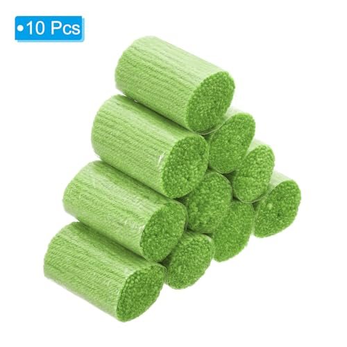 Latch Hook Yarn Latch Hook Kit Precut Rugs Yarn Lime Green, Crochet view 3