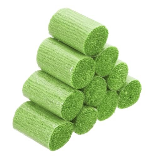 Latch Hook Yarn Latch Hook Kit Precut Rugs Yarn Lime Green, Crochet — PATIKIL