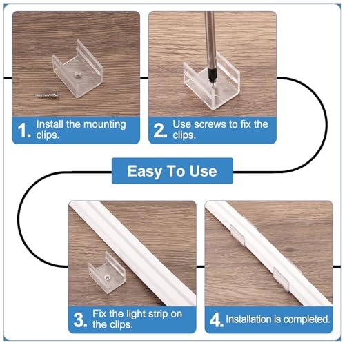 LED Strip Light Clips view 5