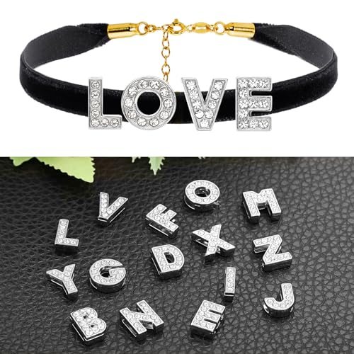 Letter Dharm Rhinestone Letter Dharm Letter D Silvery, Crystal Alphabet view 5