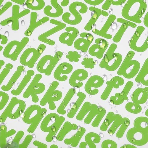Letter Stickers 1 Inch, 12 Sheets Self Adhesive Alphabet Sticker PVC view 3