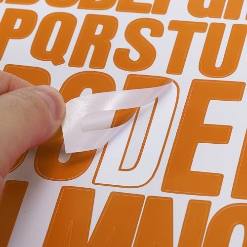 Letter Stickers 1 Inch 2 Inch, 12 Sheets Self Adhesive Alphabet Sticker view 4