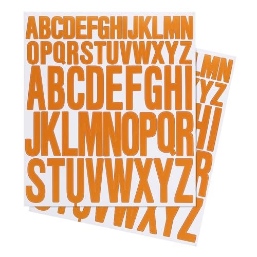 Letter Stickers 1 Inch 2 Inch, 12 Sheets Self Adhesive Alphabet Sticker — PATIKIL