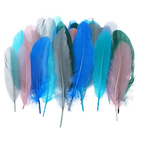 Long Assorted Colors Feathers, Hats, Garland — PATIKIL