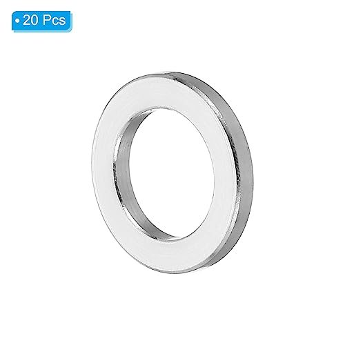 M10 Aluminum Spacers, 20 Pcs Metal Spacer Aluminum Round 10.2mm ID x 16mm view 3