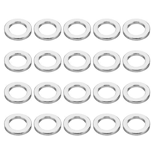 M10 Aluminum Spacers, 20 Pcs Metal Spacer Aluminum Round 10.2mm ID x 16mm — PATIKIL